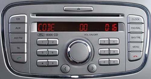 Ford Radio Code Generator | Fiesta, Focus, Transit, Mondeo, KA