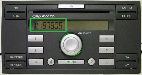 ford 6000 cd code generator