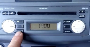 Nissan Blaupunkt Radio Code